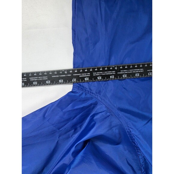 Elevate Mens Blue Long Sleeve Pockets Hooded Full Zip Windbreaker Jacket Sz XXL - Picture 6 of 7